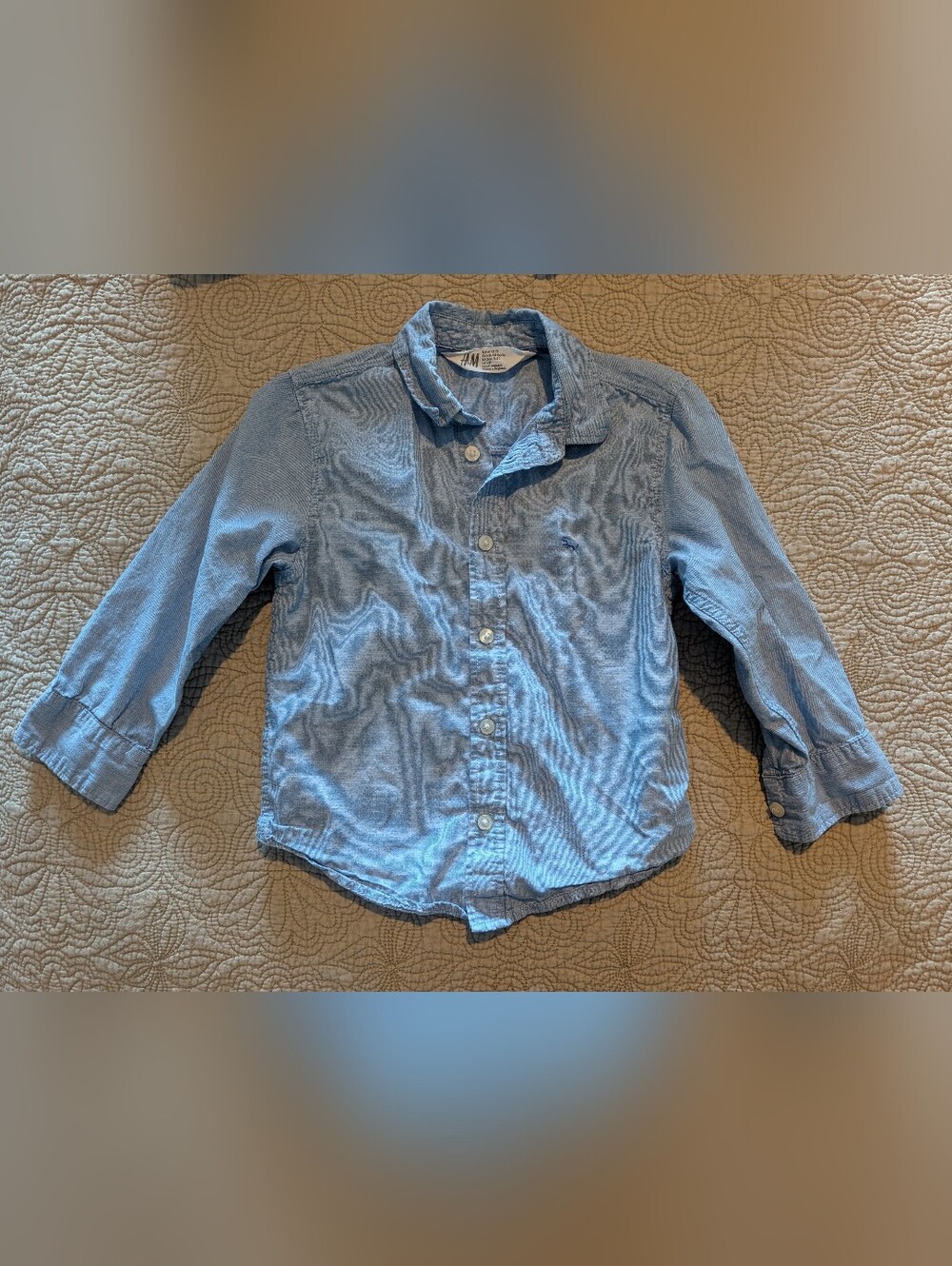 H&M Light Blue Boys' Button-Up Shirt